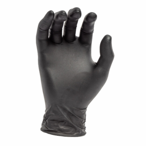 Nova Black Nitrile Disposable Glove